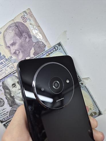 Уюлдук телефондор жана аксессуарлар: Redmi, Redmi A3, Колдонулган, 64 ГБ, түсү - Кара, 1 SIM, 2 SIM — 3