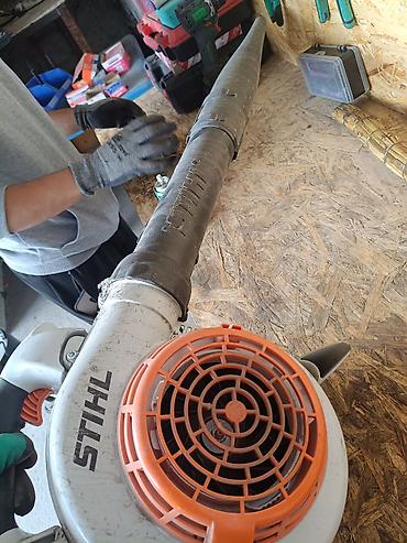 курок: Воздуходувка бензиновая STIHL BG 86 - Тип: ручной бензиновый — 5