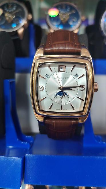 3d saat: Patek Philippe tərzində kişi qol saatları – klassik və skeleton dizayn — 3