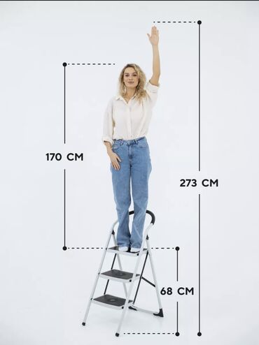 Складные стремянки-лестницы: Стремянки Стремянки лестница Серия Leo Производства: Турция 🇹🇷 — 8