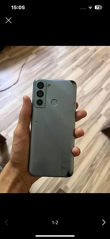 kohnə soyuducularin satisi: Tecno Pop 5 LTE, rəng - Göy, Barmaq izi — 1