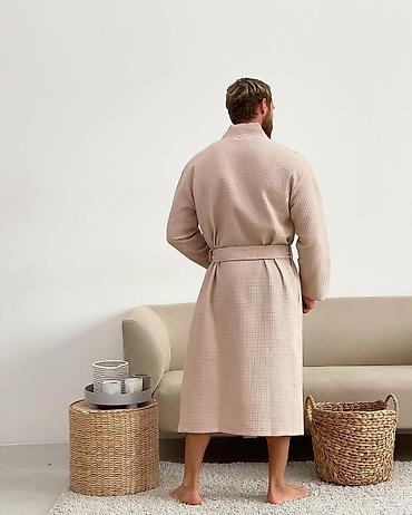 Другая мужская одежда: Вафельные халаты из премиальной вафельной ткани. В разных расцветках — 5