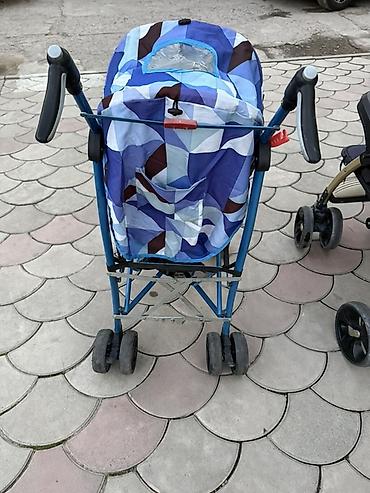 зонт для коляски: Коляска, цвет - Фиолетовый, Б/у, Самовывоз — 2