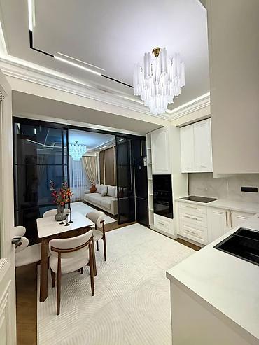 55: 3 комнаты, 89 м², Асанбай мкр Элитка, 6 этаж, Дизайнерский ремонт — 3
