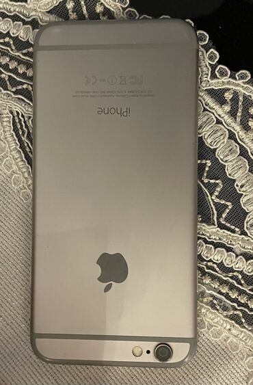 Apple iPhone: IPhone 6, 64 GB, Gümüşü, Barmaq izi