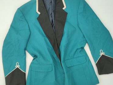 bluzka nietoperz plus size: Women's blazer, size 3XL (EU 46)