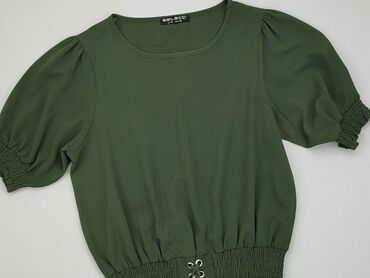 bluzki z koronką krótki rękaw: Блуза жіноча, Select, L, стан - Ідеальний