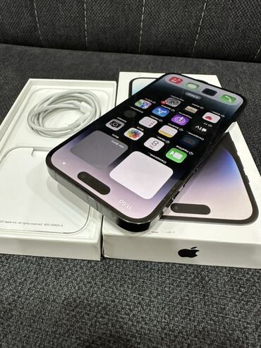 Apple iPhone: IPhone 14 Pro, 256 GB, Matte Space Gray, Face ID — 8