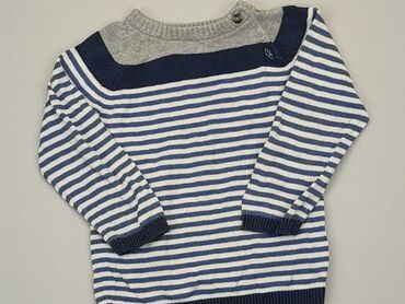 sweterek z koronkowymi rekawami: Sweterek, H&M, 1.5-2 lat, 86-92 cm, stan - Zadowalający
