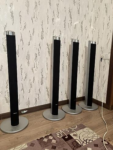 Динамики и колонки: Домашний кинотеатр Samsung: напольные акустические колонки + активный — 2