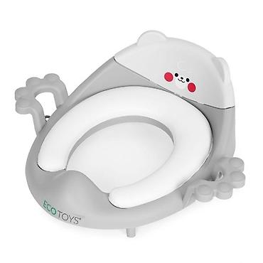 nike air structure: Adapter za WC šolju sa rukohvatima za decu – ECOTOYS, siva boja Šifra — 1