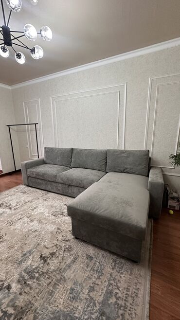 продадим диван: Цвет - Серый, Б/у