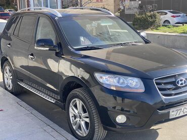 Hyundai: Hyundai Santa Fe – qara rəngli, şəhər və uzun yol üçün tam ölçülü SUV — 7