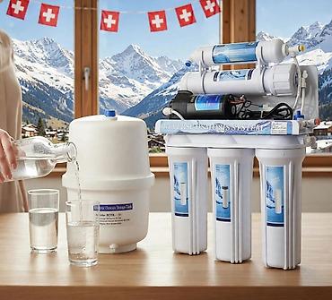 садовый фильтр: Система очистки воды «Reverse Osmosis System» для дома - — 5