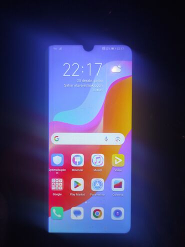 Honor: Honor 8A 2020, 32 GB, rəng - Göy