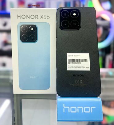 телефон флай 1: Honor X5b, 64 ГБ, цвет - Черный, Гарантия, Кредит, Сенсорный
