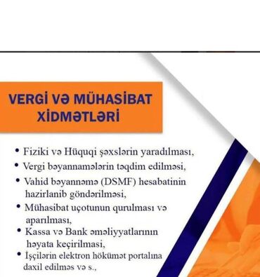 eczacı iş: 10 ilden cox tecrubem olan muhasibem. Butun vergi dsmf hesabatlarin