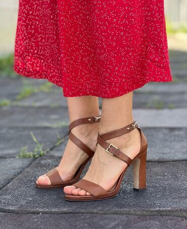 женский туфли: Туфли Massimo Dutti, 39, цвет - Коричневый