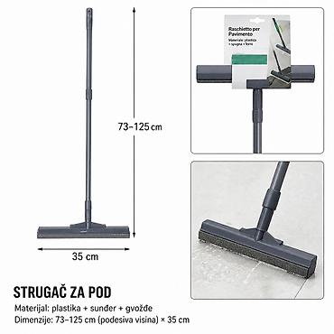 KMT Hardcore Shaved Grei 3280243 Opis: Višenamenski strugač/brisalica
