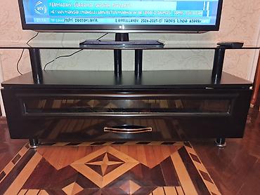 TV stend, original mal, şüşəli, təcili çox ucuz satılır