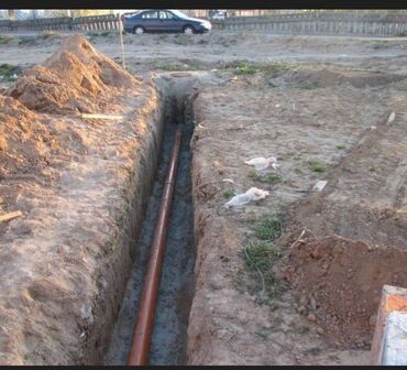 чистка канализации в частном доме: Траншея Монтаж наружной канализации и септик