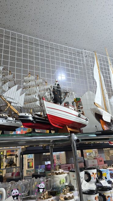 Gəmi modelləri: Gemı suvenırı. Yeni.olculere görə qiymət — 7