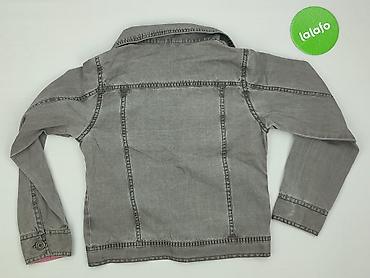 t shirt crop oversize: Dziecięca kurtka jeansowa, 9 lat, 128-134 cm, stan - Bardzo dobry — 3
