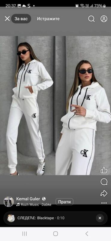 Gornji i donji deo: Ženske pamučne trenerke S,M,L,XL,XXL,3XL veličine za samo 3900 din
pb — 9