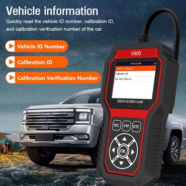 Alati za automobile: NOVO - V600 OBDII+EOBD+CAN Auto Dijagnostika V600 Ugrađena biblioteka — 8