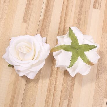 домашние розы: Искусственный цветок головка розы - диаметр 6 см - в наборе 10 шт -