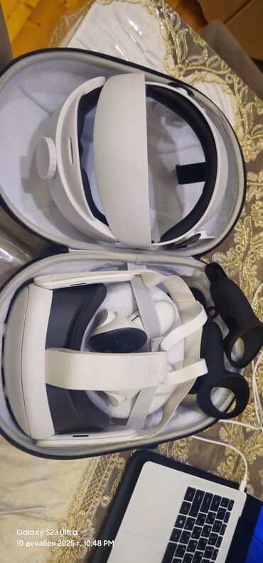 Video oyunlar üçün aksesuarlar: Meta Oculus Quest 3 VR 512GB dəsti Xüsusiyyətlər: - Tam müstəqil VR — 3