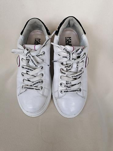 Patike: KARL LAGERFELD kozne patike br 37 - SNIZENO KARL LAGERFELD original — 6