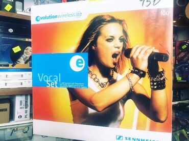 mikrafon karaoke: Mikrofon "Sennheiser W135G2" . Sennheiser w135g2 kabelsiz mikrofon