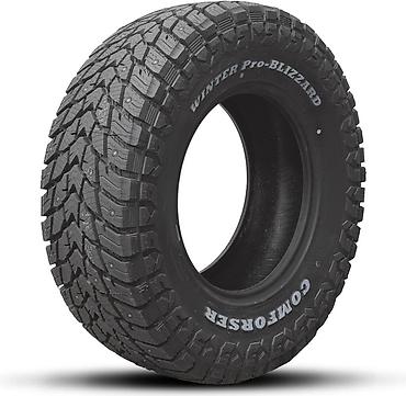 31570 r17: Шины 315 / 70 / R 17, Зимняя шипованная, Новый, 1 шт, Внедорожные (АТ/МТ), Германия, COMFORSER — 7