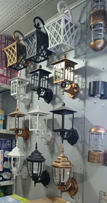 Bra, divar lampaları: Açıq hava divar bra-ları – həyət, terasa, eyvana və giriş qapılarına — 1