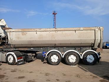 traktor qoşqu: Qaldırıcı yarımqoşqu – üç oxlu, ağır yüklər üçün - Tip: Dumper — 1