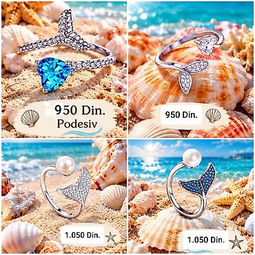 prsten bmw: Morski prstenovi – podesivi modeli sa biserom i sjajnim detaljima - — 7