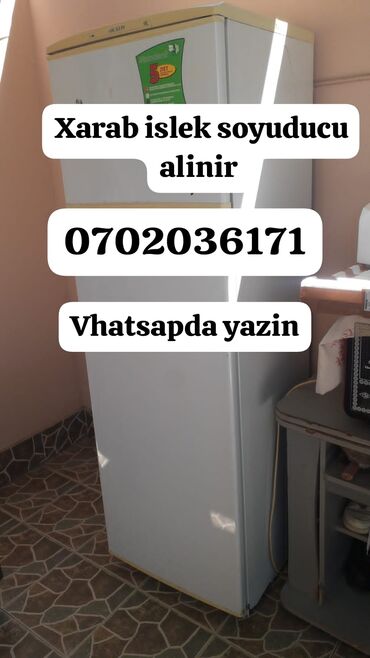 Soyuducular: İşlənmiş 2 qapılı LG Soyuducu Satılır