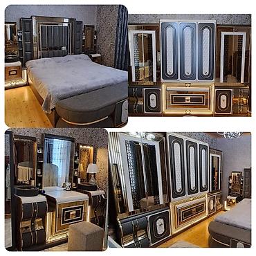Yatağ dəsti Türkiyədən alnb. Yenidi satılrı 3500₼. İşığlandırma