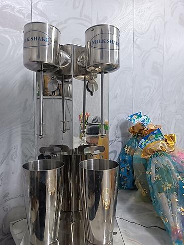 печка для блинов: Двухпостовой миксер для молочных коктейлей (milkshake mixer) - — 1