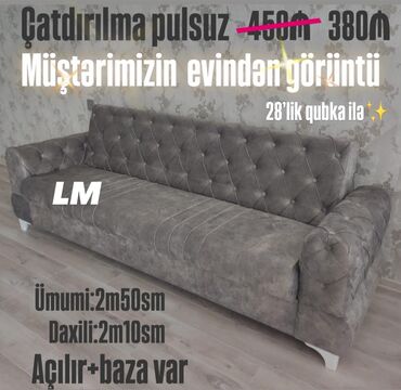Ev üçün digər mebel: Divan, Yeni, Açılan, Bazalı, Pulsuz çatdırılma