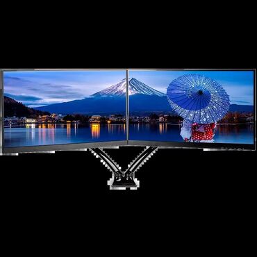 nespresso aparat za mleko: Iiyama DS3002C-B1 – Držač za 2 monitora (crni) 🖥️ Tip proizvoda: Set