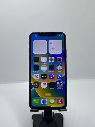 note 15 pro plus: IPhone X, Б/у, 64 ГБ, Черный, Чехол, 100 % — 5