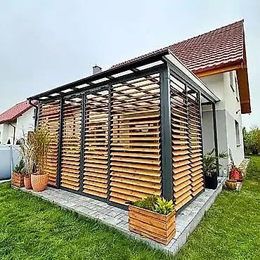mətbəx işıqları: Metal-karkaslı həyət/pergola pavilyonları – fərdi layihə ilə Məhsulun — 3