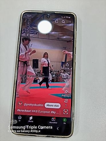 samsung galaxy a71 ekran: Samsung Galaxy A71, 128 GB, rəng - Qara, Barmaq izi — 3