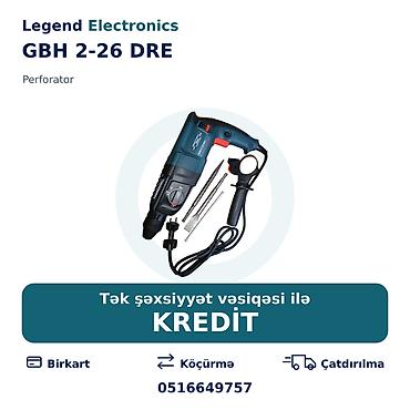 kreditle drel: Elan başlığı: Perforator GBH 2-26 DRE Elan mətni: GBH 2-26 DRE — 1