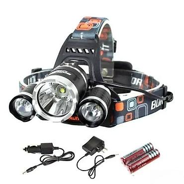 spica ruma: Punjiva vodootporna lampa za glavu NOVO. Opis proizvoda: Rechargeable — 1