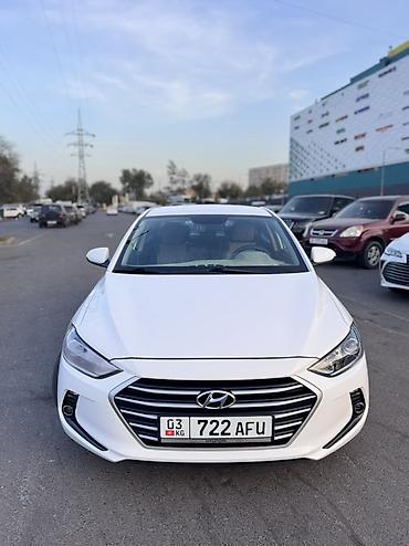 Hyundai Avante: 2018 г., 1.6 л, Автомат, Бензин, Седан