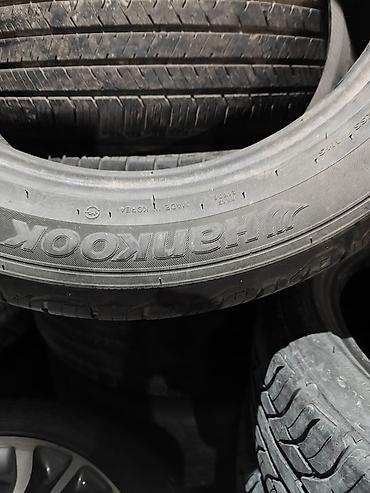 Транспорт: Шины 235 / 55 / R 19, Лето, Б/у, Комплект, Hankook — 7