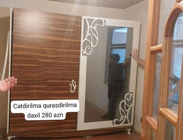 Dolablar: Turkiye istehsali agir dolab olcu 60 sm en 2.50 uzunu tecili
